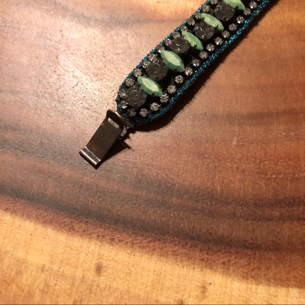 Turquoise Rhinestone Bracelet - Picture 6 of 6